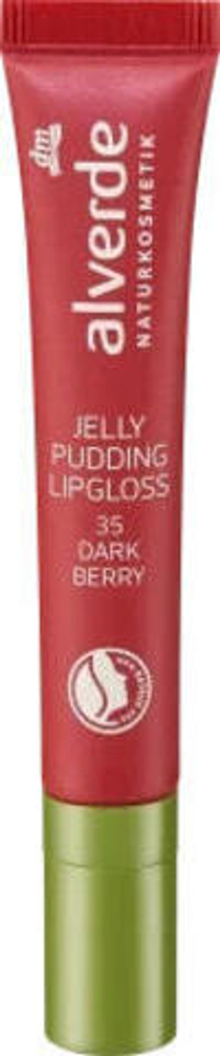 Блеск для губ alverde NATURKOSMETIK Lipgloss Jelly Pudding 35 Dark Berry 10 мл