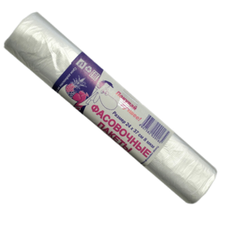 Пакет фас. 24*37см 10мкм 1/100шт рулон РегионПак