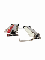 Коллекторная группа с расходомерами САРМАТ 1"x3/4" 8 вых. нерж с в /о SS2200 (CN)