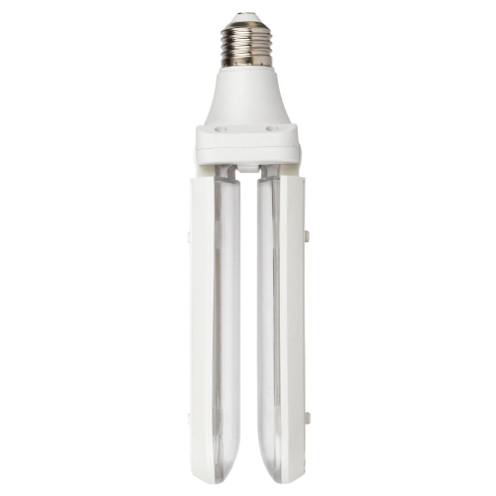 Фитолампа для растений светодиодная ЭРА GREEN LINE ФИТО-20W-PFR-E27-GR 2-х лепестковая полного спектра 20 Вт Е27