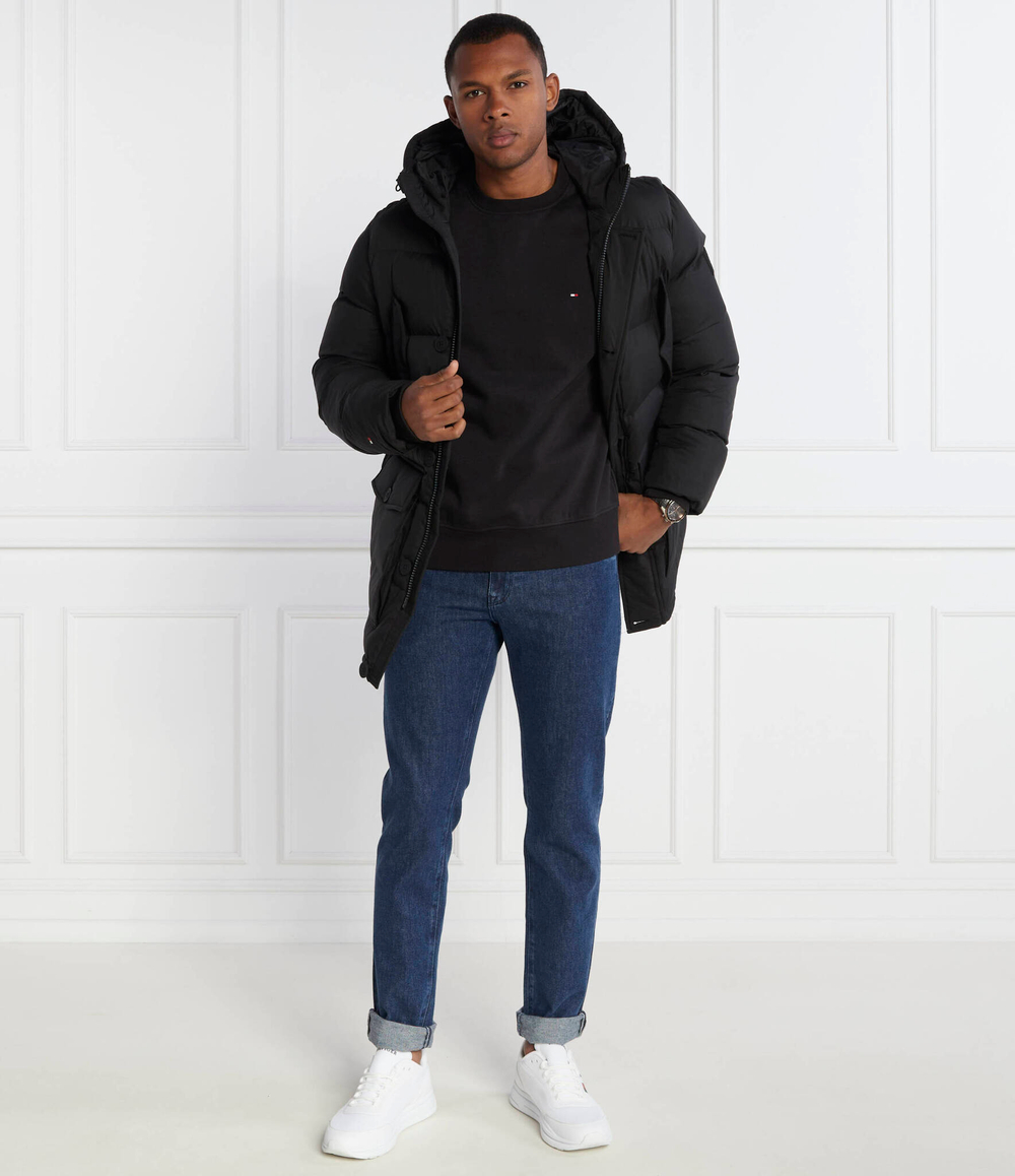 Худи FLAG LOGO Tommy Hilfiger - черный(MW0MW32735)