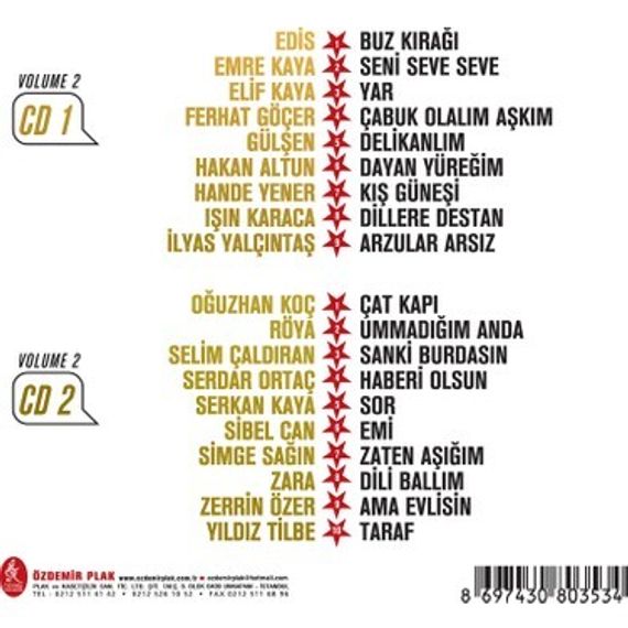 Vinil \ Пластинка \ Vynil YILDIZ TİLBENİN YILDIZLI ŞARKILARI - Yıldız Tilbe