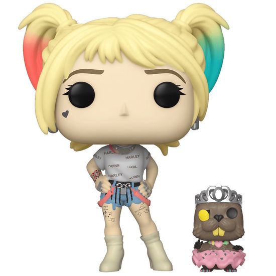 Фигурка Funko POP! Heroes DC Birds of Prey Harley Quinn with Beaver (308) 44378
