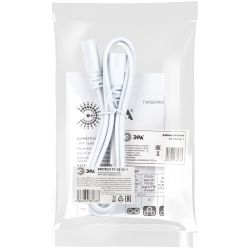 Кабель соединительный для линейного светильника ЭРА C5-С5-1 3-pin 1 м коннекторы IEC C5-IEC C5