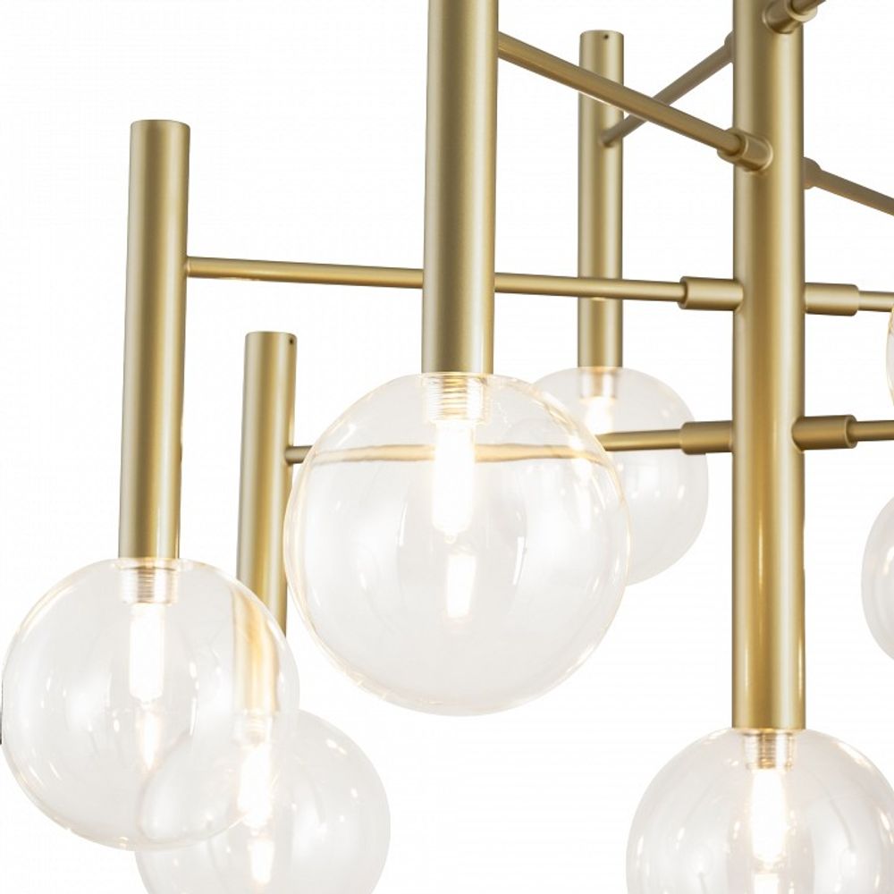 Люстра на штанге Freya Luce FR5584CL-L45G