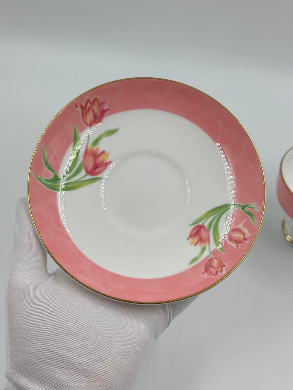 Чайная пара с тюльпанами Yves Saint Laurent