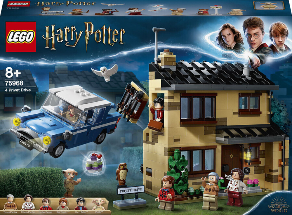 Конструктор LEGO Harry Potter 75968 Тисовая улица, дом 4