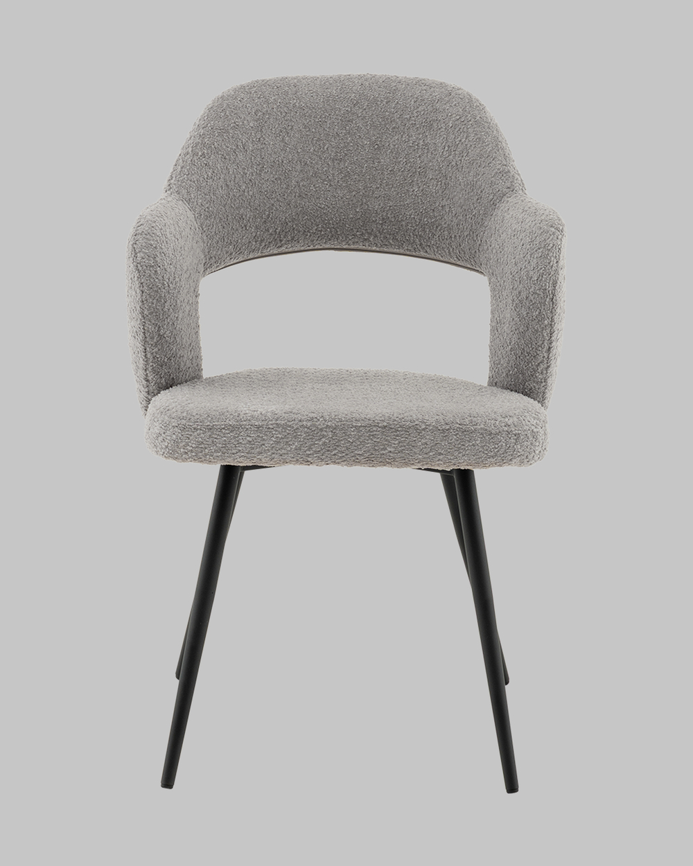 Стул Роккиана букле светло-серый