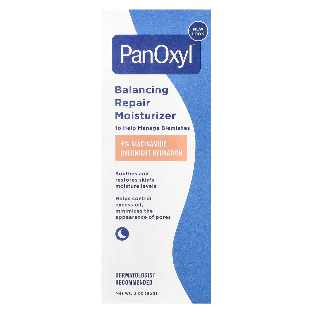 PanOxyl, увлажняющий крем для восстановления баланса кожи, 85 г (3 унции)