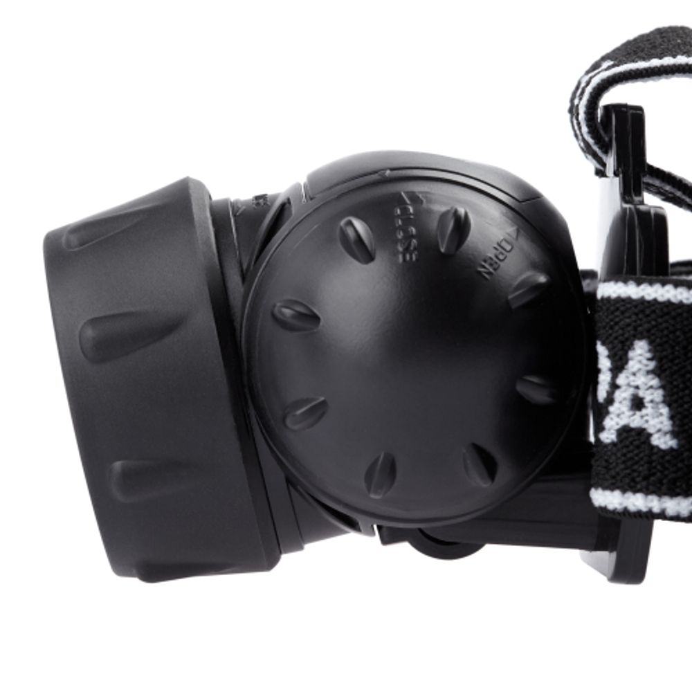 Фонарь налобный светодиодный ЭРА GB-410 на батарейках 3хААА, 3 режима, черный, IP44 | Налобные фонари