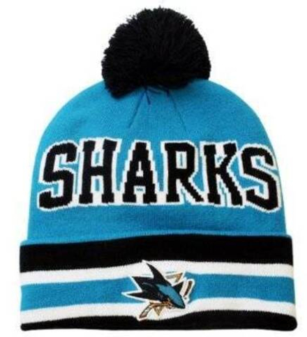 Шапка M&N SHA бирюзовый/белый/черный