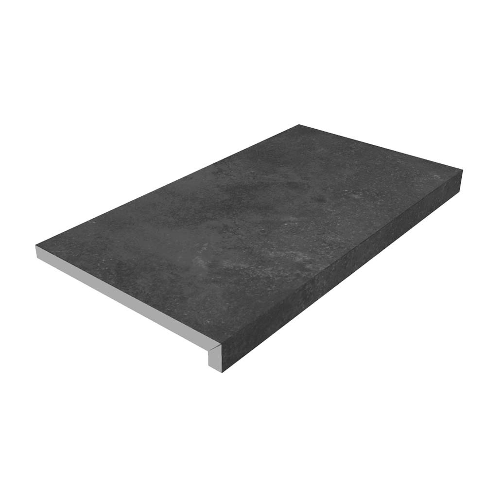 Cтупень рядовая loft LIFEBRICK OUTDOOR LIMESTONE BLACK