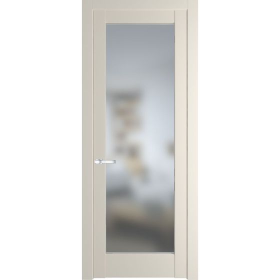 Межкомнатная дверь эмаль Profil Doors 4.1.2PD кремовая магнолия остеклённая