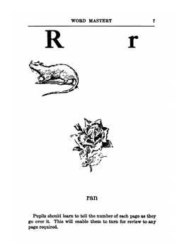 Word mastery. A course in phonics for the first three grades | Florence Akin