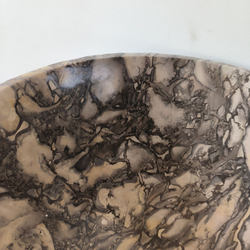 Раковина напольная из мрамора Pedestal Doreng Spiral MN-03221 (45*45*90 см)