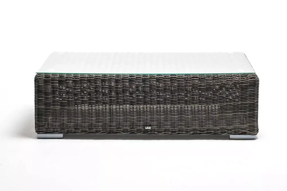 "Боно" лаунж-зона из искусственного ротанга, цвет графит