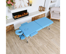 Массажный стол DFC NIRVANA Elegant, 186 x 70 см, голубой