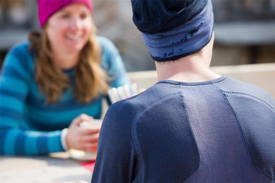 Футболка мужская с длинным рукавом Bergans Barlind Shirt 8950