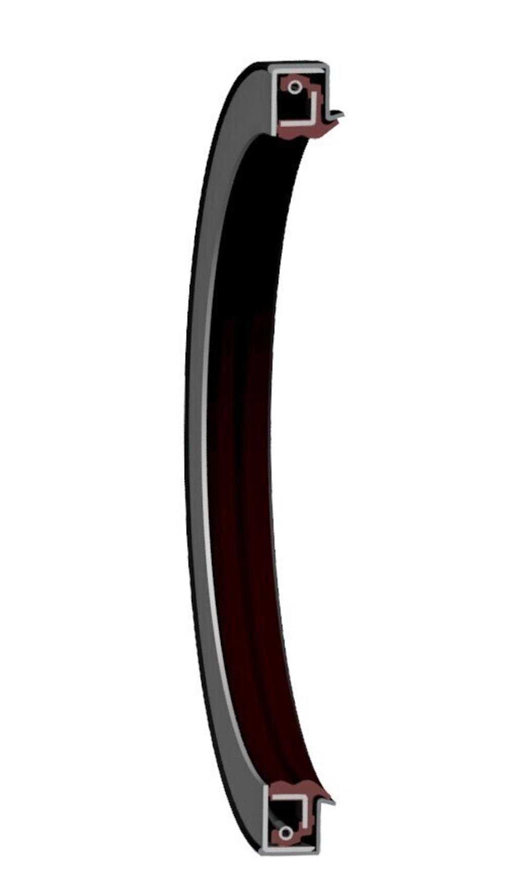Кассетное уплотнение УК-40 (130x170x17) FKM/Сталь
