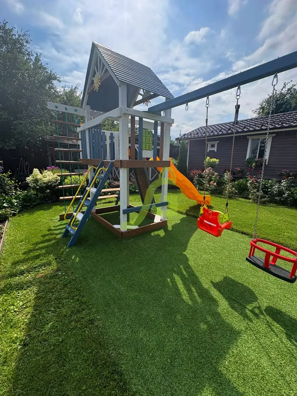 Детская площадка Шато (Дерево) (мод.1)