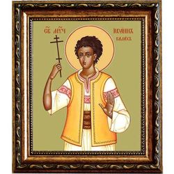 Иоанн Влах (Валах), Румынский мученик. Икона на холсте.