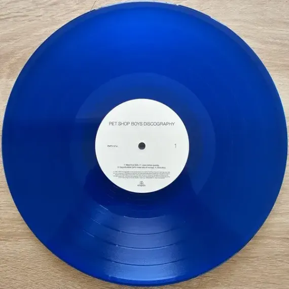Pet Shop Boys – Discography - The Complete Singles Collection 1985-1991 - Blue - 2LP