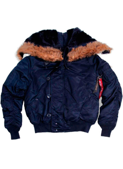 Куртка Мужская Alpha N-2B Flight Jacket (т.синяя - r.blue)