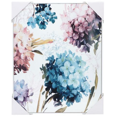 Картина постер, 40х50 см, Гортензия, Y6-2355