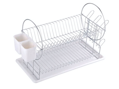 Сушилка для посуды 2-х уровневая 50*23*36см DR-1