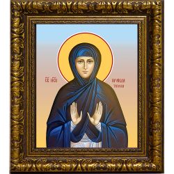 Ираида Тихова исповедница. Икона на холсте.