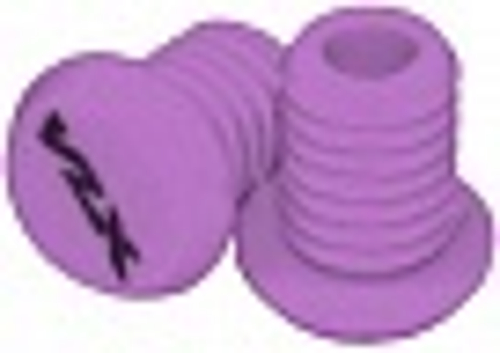 Грипстопы"VLX"кратоновые "пробки" фиолетовые, клон ODI, пара.