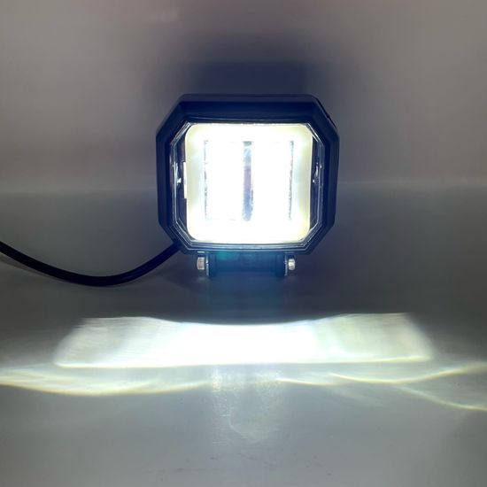 Светодиоды рабочего света / ПТФ WL 10×2-S белый + жёлтый