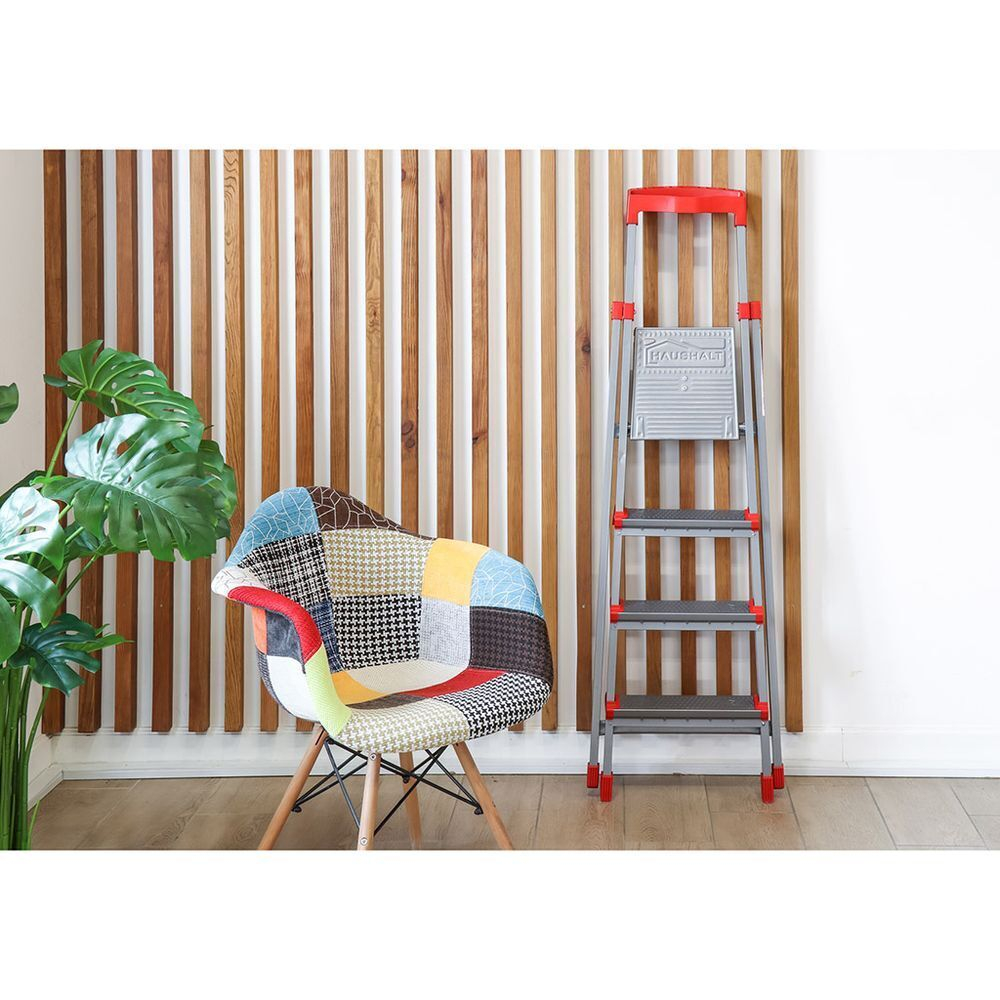 Стремянка 4 ступ, 150 кг, с широк ступ, 0.84 м до платформы, Nika, ННСУ4