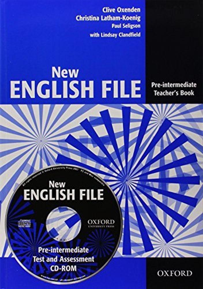 ENGLISH FILE PRE-INT NEW книга для учителя ( TB PACK)