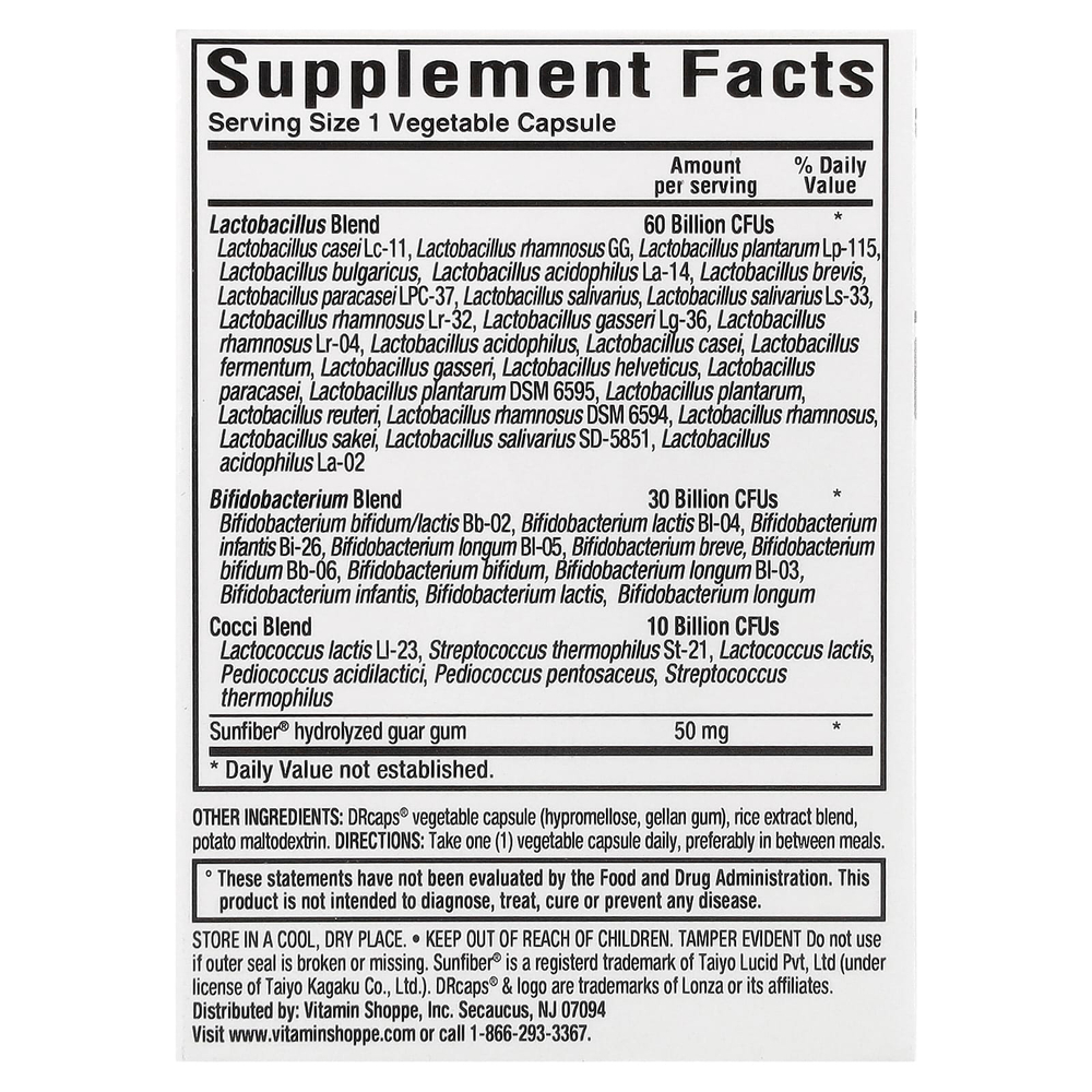 ProBioCare, Пробиотики для мужчин с пребиотиком, 30 растительных капсул