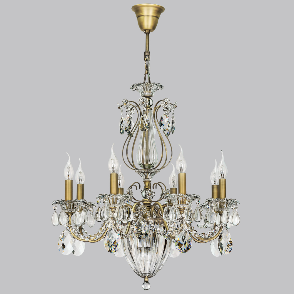 790111 Люстра SCHON 11х60W E14 Бронза