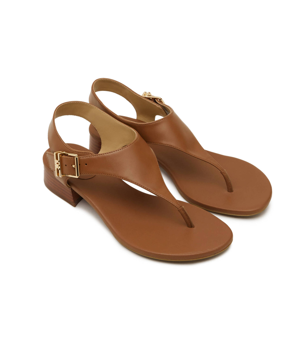 Кожаные босоножки robyn flex thong Michael Kors - коричневый(40S4RBFS1L)