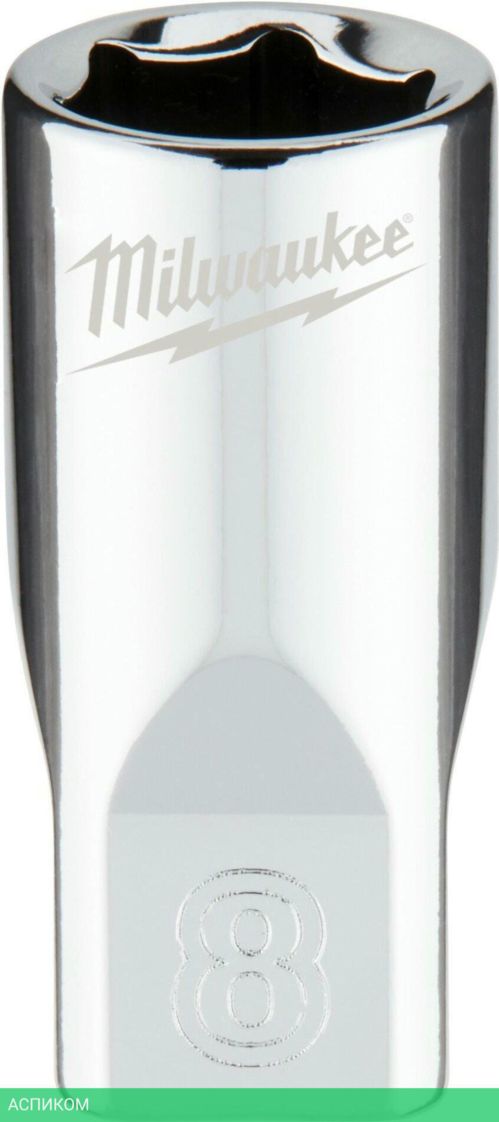 Головка Milwaukee 1/4" 8мм (4932478316)