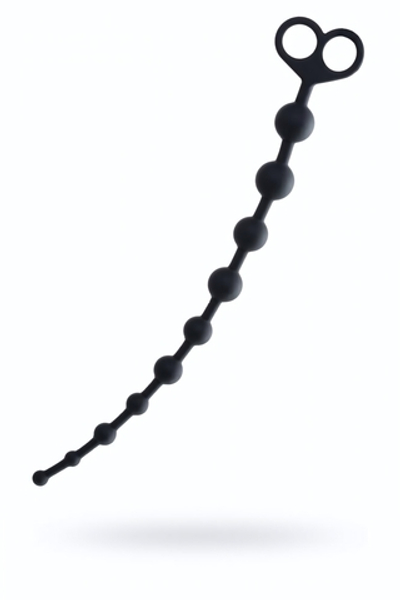 Анальные бусы Popo черные 33,5 см