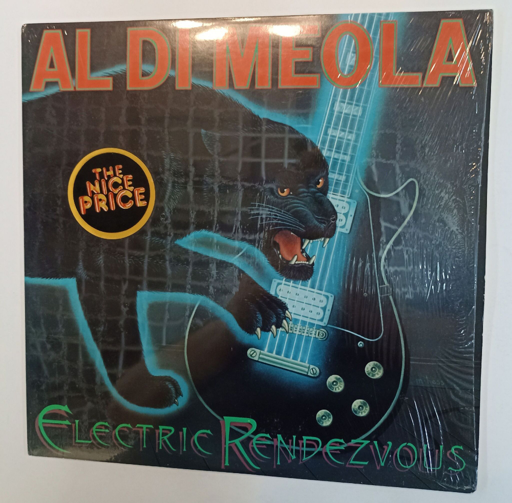 Винтажная виниловая пластинка LP Al Di Meola Electric Rendezvous (USA 1982)