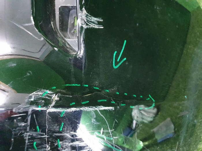 Бампер задний EXEED VX (2021-н.в.)