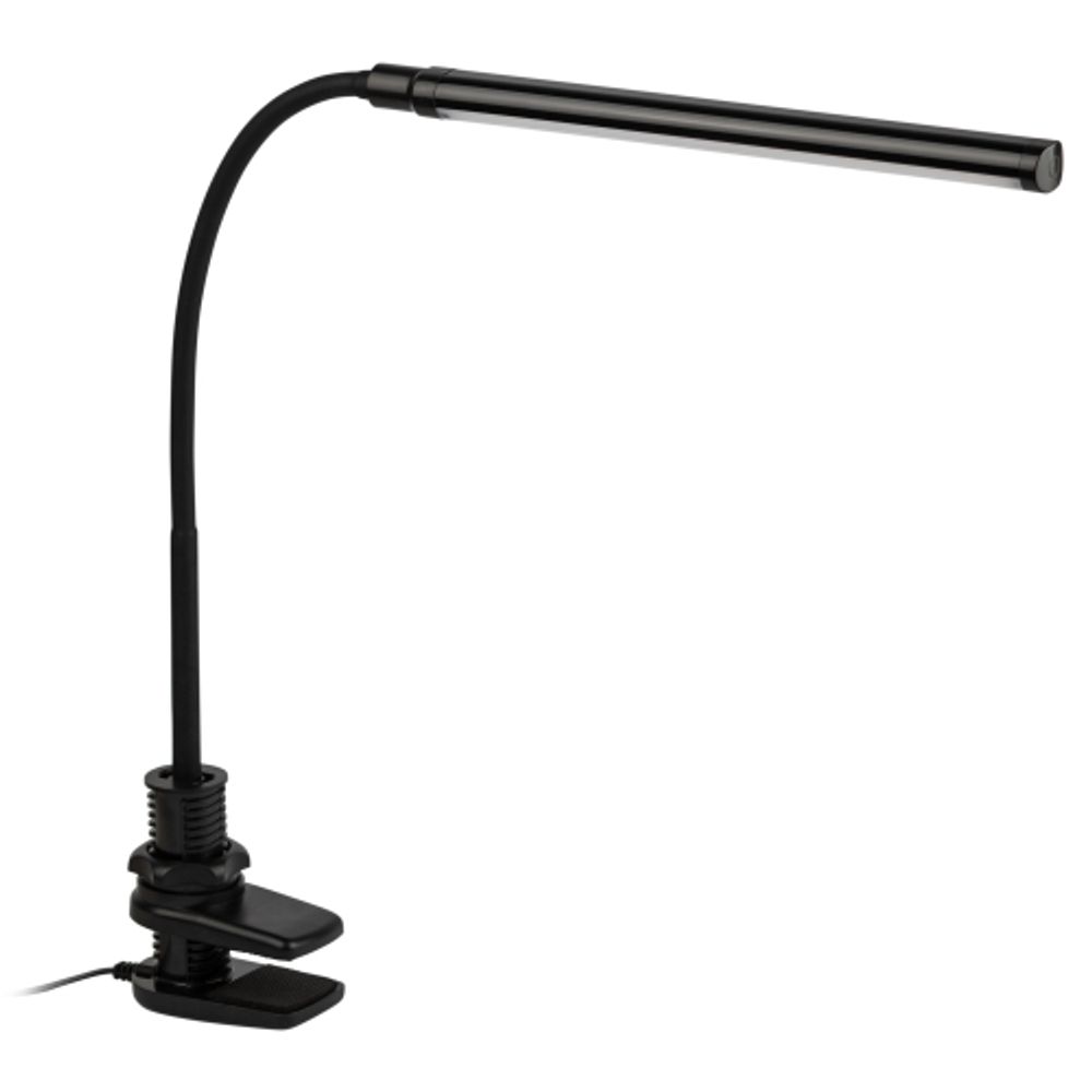 Настольный светильник ЭРА NLED-509-8W-BK светодиодный на струбцине черный | Светодиодные настольные лампы