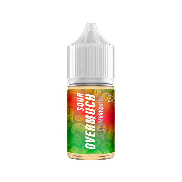 Overmuch Sour Salt 30 мл - Strawberry Kiwi (20 мг)