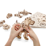 Сборная деревянная модель «Механический щенок Puppy» (EWA)