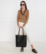 Двухсторонняя сумка-шопер + поясная сумка Michael Kors - черный(30F3SZAT9T)