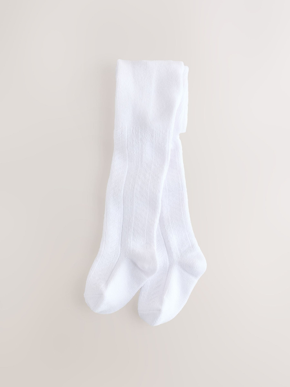 Колготки для малышей Next E48-345, 2 шт., Белый, Розовый