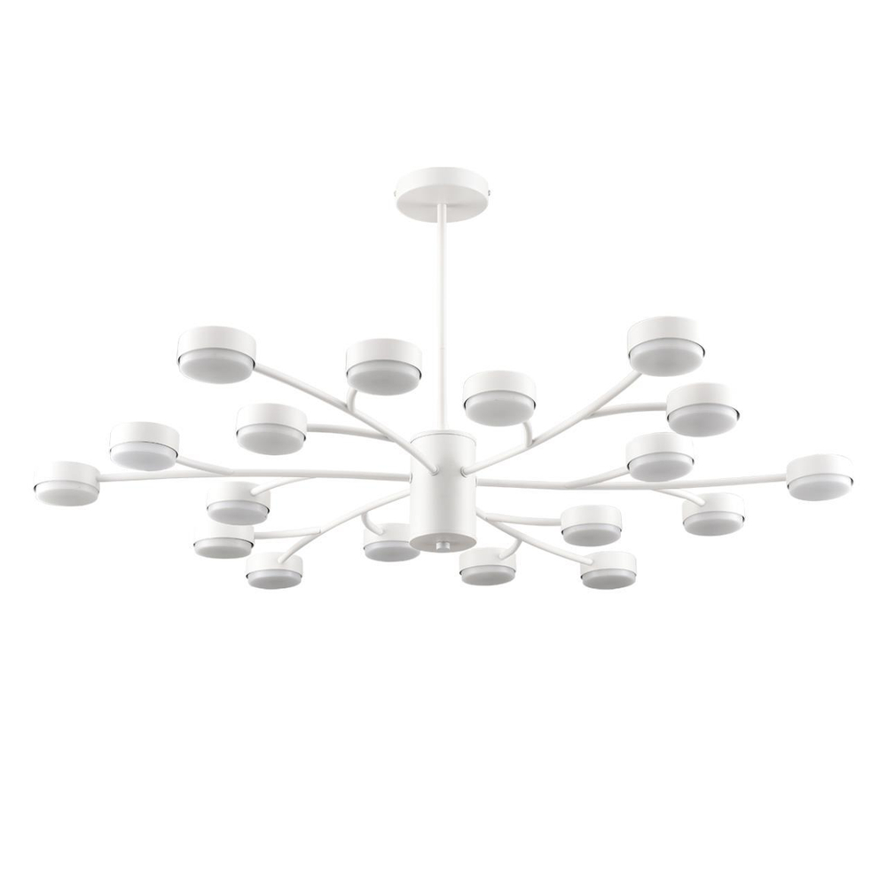 8265/18 COMFI LN26 металл, белый Люстра GX53 LED 18*7W 220V TORINA