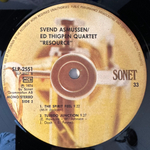 The Asmussen Thigpen Quartet ‎– Resource (Скандинавия 1974г.)