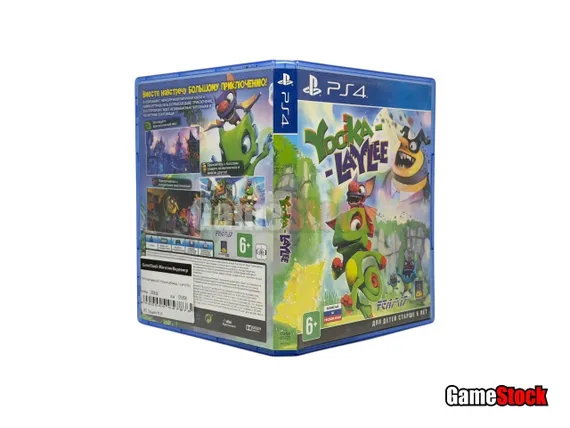 PS4 Yooka-Laylee (Б/У, Русские субтитры, CUSA-05721)