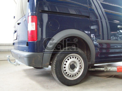 Фаркоп оцинкованный Galia F083A для Ford Tourneo Connect 2002-2014, Transit Connect 2002-2014(паспорт и сертификат в комплекте)(без электрики)